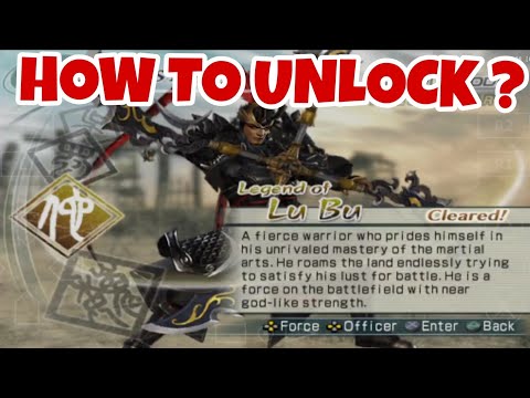GUIDE CARA DAPETIN HERO LUBU DYNASTY WARRIORS 6 ( HOW TO UNLOCK LUBU CHARACTER ) ‼️