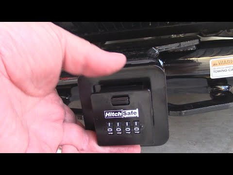 HitchSafe HS7000T Key Vault Hitch Safe install with Mikey Mike in my Hyundai Palisade