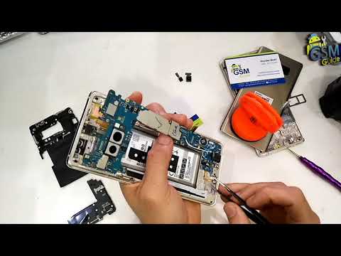Note 8 Teardown - Screen Replacement, Battery swap | How To -- GSM GUIDE