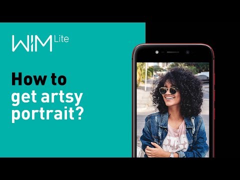 Wiko WIM Lite Tutorial 10 - How to get artsy portrait?