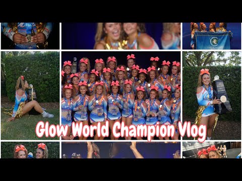 Glow Worlds Vlog: 2025 World Champions 🩷🌎