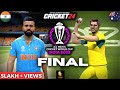India Vs Australia ICC Cricket World Cup 2023 FINAL Match But In Cricket 24 T10 Format RtxVivek