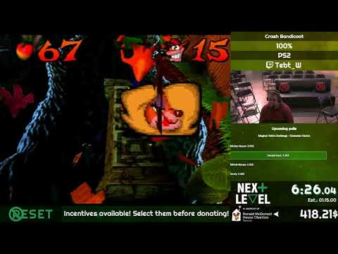 NoReset x Next Level 2018 - Crash Bandicoot by Tebt_W