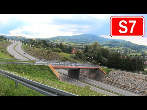 S7 Lubień - Myślenice ●2021● Zakopianka