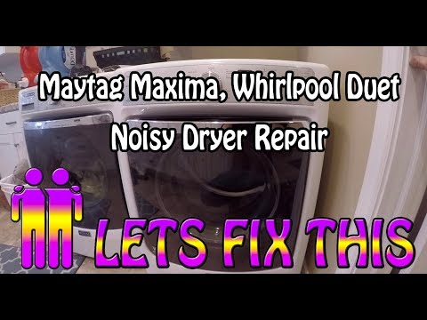 Maytag Maxima Whirlpool Duet Noisy Dryer