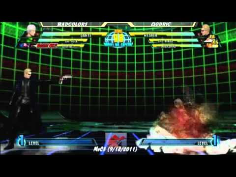 FFA MvC3 Round Robin(9-18-11)Badcolors vs Godric