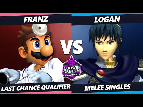 Ludwig Invitational - Logan (Marth) Vs. Franz (Dr Mario) SSBM Melee Tournament