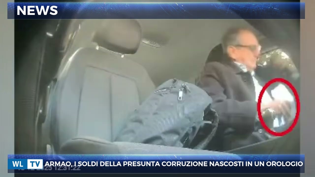 ARMAO, I SOLDI DELLA PRESUNTA CORRUZIONE NASCOSTI IN UN OROLOGIO