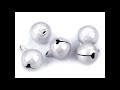 Dzwoneczki metalowe Ø16 mm wysoki połysk efekt kocich oczu 