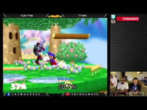 LAS Smashfest 07/19 Kyle Tree v Tmakk - SSB64