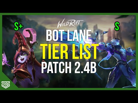 THE RISE OF VARUS?! - HIGH ELO BOT LANE TIER LIST (PATCH 2.4B) - Season 3 - Wild Rift Guides