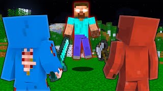 Minecraft Manhunt But I'm Herobrine...