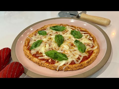 Cauliflower and Almond Flour Pizza | Gluten Free, Keto, and Kosher for Passover!