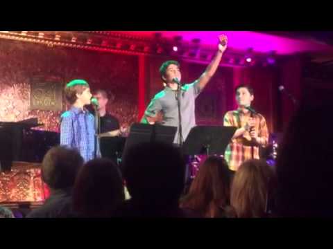 "Growing Up" by Josh Colley, Lewis Grosso and Zachary Unger @ The Newsies Reunion