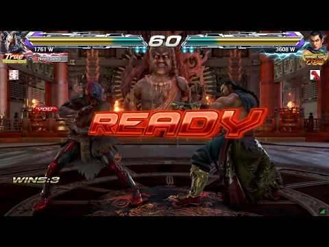 Tekken 7 Master Raven VS Feng Tekken God Prime Deathmatch