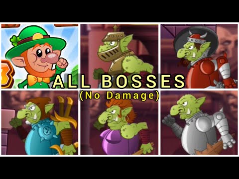 Lep's World 3 ALL BOSSES - NO DAMAGE