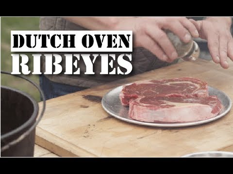 Dutch Oven Ribeyes
