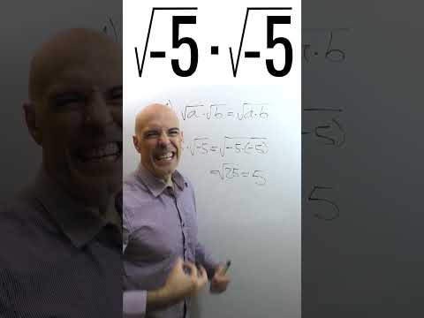 PRODUCTO DE DOS RAÍCES CUADRADAS CON RADICANDO NEGATIVO. Matemáticas Básicas.