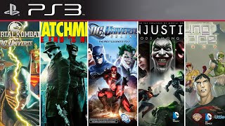 DC Comics Games for PS3