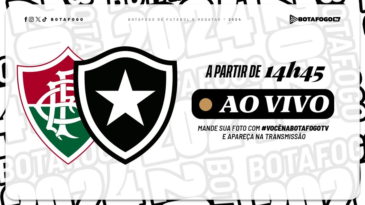 AO VIVO | Botafogo enfrenta o Fluminense fora de casa pelo Campeonato Carioca Sub-17