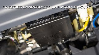 70 SERIES LANDCRUISER UHF MODULE MOUNT How to Install