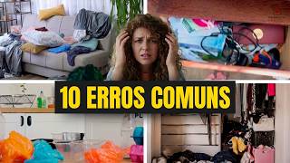 10 Erros de Organização que Todo Mundo Comete (Mas Não Deveria)