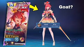 Download lagu NEW P.ACE SKIN FANNY REVIEW!! FANNY GAMEPLAY SOLO RANK - MLBB mp3