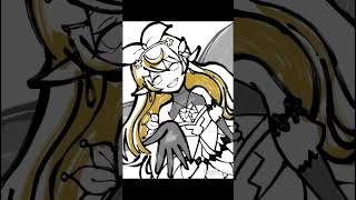 【にじさんじ】ぽむれいんぱふちゃん墨絵風に描いてみた。沢山のありがとうを。 #vtuber #にじさんじ #にじさんじen #描いてみた #墨絵 #pomupaint #イラスト #イラストメイキング