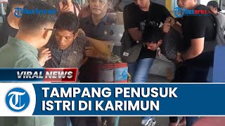 Tampang Suami Bunuh Istri di Karimun Ketika Proses Penangkapan, Dilumpuhkan Timah Panas Karena Kabur