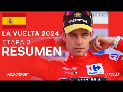 VICTORIA DOMINANTE! 🔥 | La Vuelta a España - Resumen Etapa 3 | Eurosport Cycling