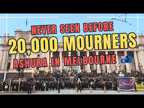 Ashura in Melbourne 🇦🇺 | 20,000 Mourners Fill the Streets | Unforgettable Procession 2025