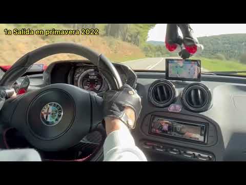 Alfa Romeo 4C primavera 2022 primera salida