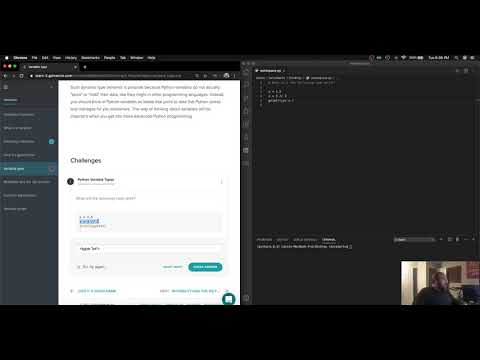 Variables In Python Variable Type Challenge 1