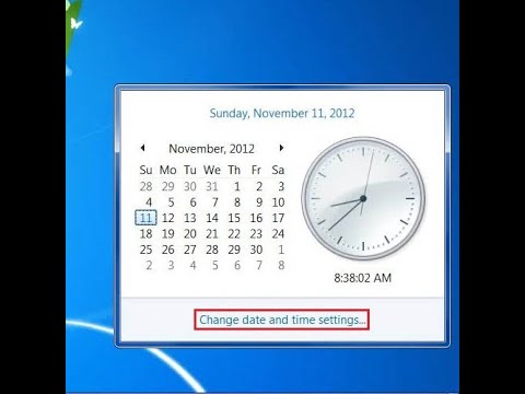 (Fixed) Date and Time Changes Automatically Windows 7|| Part 1