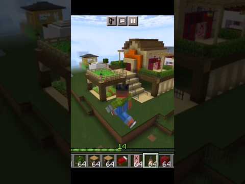 "KIDS TV: Build a Modern House with Farm in Minecraft!" 💻🌽🔨 #viralbuilds