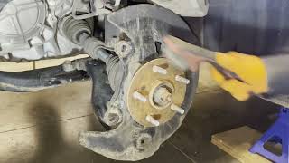 2016-2022 Lexus RX350 RX450h Front Brake Pads And Rotors Replacement Instructions