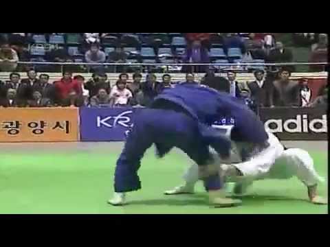 JUDO 2008 Korean Championships: Ki-Chun Wang 왕기춘 (KOR) - Won-Hee Lee 이원희 (KOR)