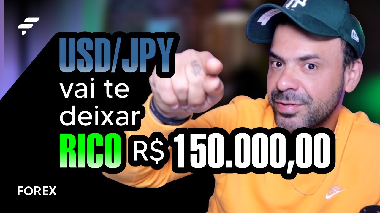 O USD/JPY Vai te deixar RICO! | Fimathe | FOREX