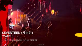 Download lagu 220903 세븐틴 (SEVENTEEN) - MARCH [BE THE SUN - TORONTO 2022] mp3