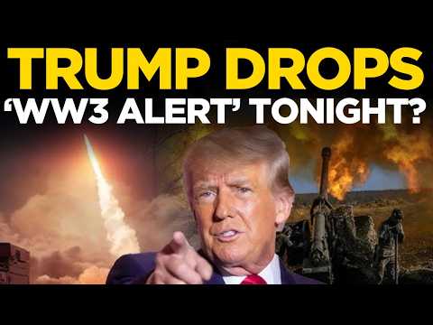 US News LIVE: 'World WAR III...', Trump's HUGE WARNING | Big Announcement On Iran | World News LIVE