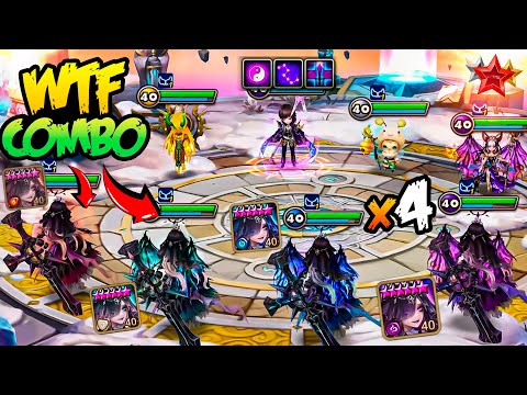 He Confuses Enemies with QUADRUPLE SPECTER PRINCESS - Summoners War