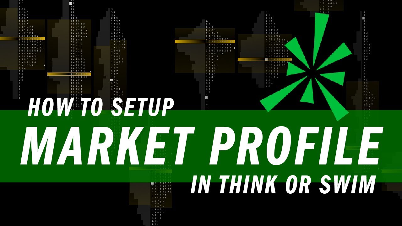 How To Setup Market Profile in Think or Swim (ToS) | Trading Tutorials