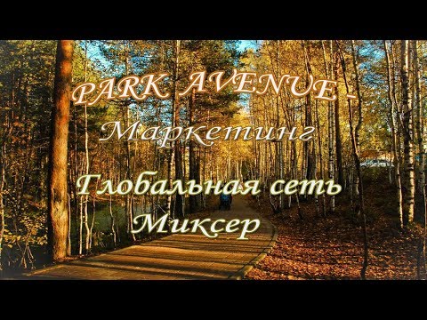 PARK AVENUE - Маркетинг Глобальной сети + Миксер