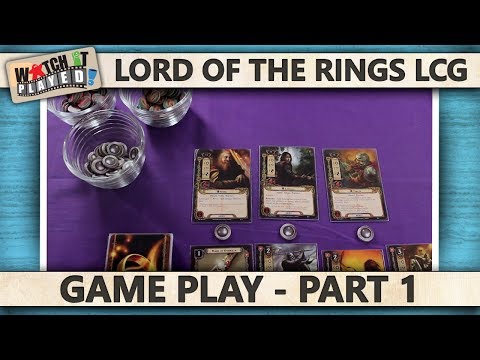 Lord Of The Rings LCG - Game Play 1