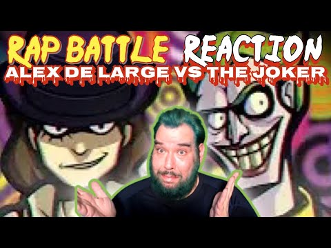 The Joker vs. Alex DeLarge Rap Battle | History Teacher Reaction/Breakdown