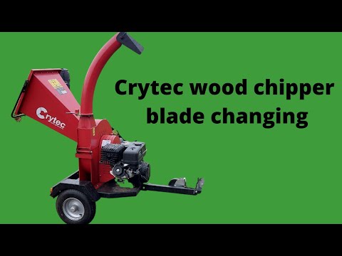 Crytec wood chipper