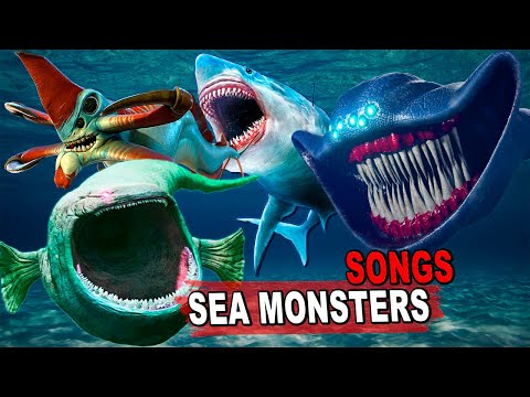 All Sea Monsters That Actually Exists - Horror Songs Animations
