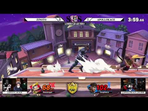 [SOS7] Zinoto (Diddy Kong) v ApolloKage (Snake) - Losers Quarters