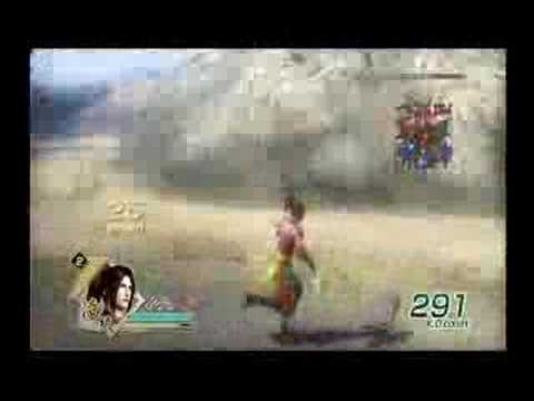 dynasty warrior 6: Ling Tong gameplay