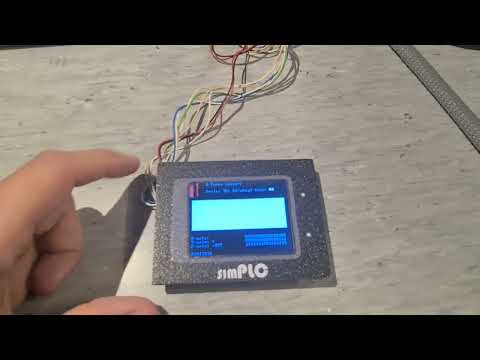 simPLC HMI-28x GRAVITY SENSOR TEST